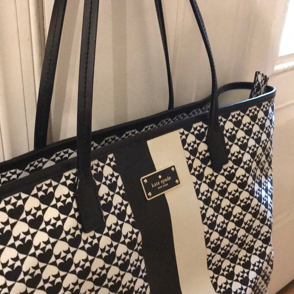 Kate Spade - Spade/Patterned Tote - Picture 5 of 5